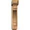 Ekena Millwork Merced Craftsman Smooth Bracket w/ Offset Brace, Western Red Cedar, 5 1/2"W x 26"D x 26"H BKT0604X26X26MRC04SWR - alternate 4